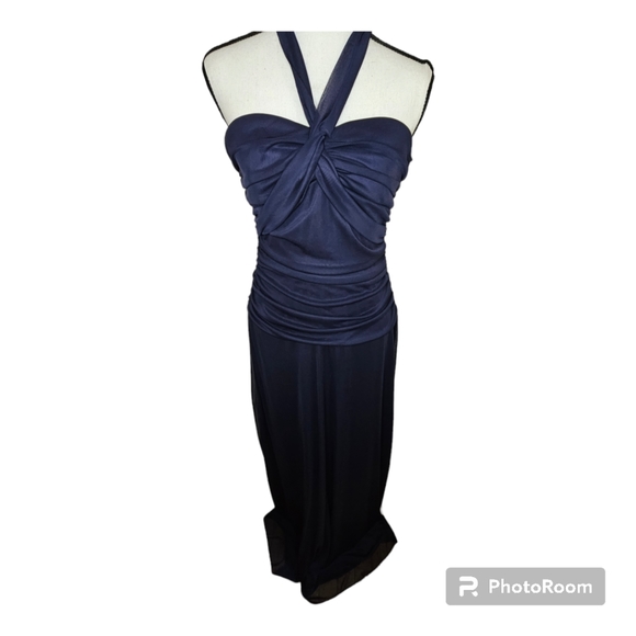 Women’s City Triangles Formal Halter Dress Size Large - Picture 3 of 10